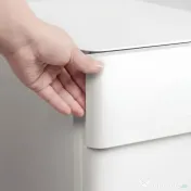 Vinsetto Fiset Metalic cu 3 Sertare și Sistem de Blocare, Mobilier de Birou pe Roti, 39x48x59cm, Design Compact, Alb | Aosom Romania 