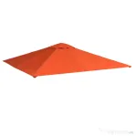 Outsunny Acoperis de Schimb pentru Foisor 3x3m din Poliester Impermeabil Anti-UV, Portocaliu
