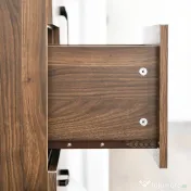 HOMCOM Dulap Modern cu 3 Sertare și Dulapioare, Mobilier de Cameră din Lemn, 80x40x178 cm, Alb | Aosom Romania 