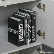 HOMCOM Dulap multifunctional cu sertare si usi, mobilier pentru Camera de zi Dormitor Birou | Aosom Romania 