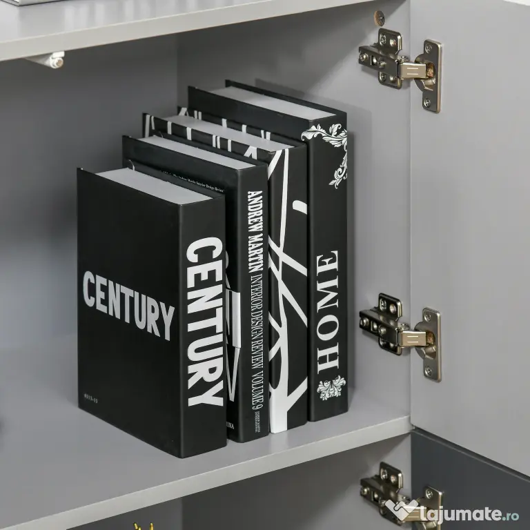 HOMCOM Dulap multifunctional cu sertare si usi, mobilier pentru Camera de zi Dormitor Birou