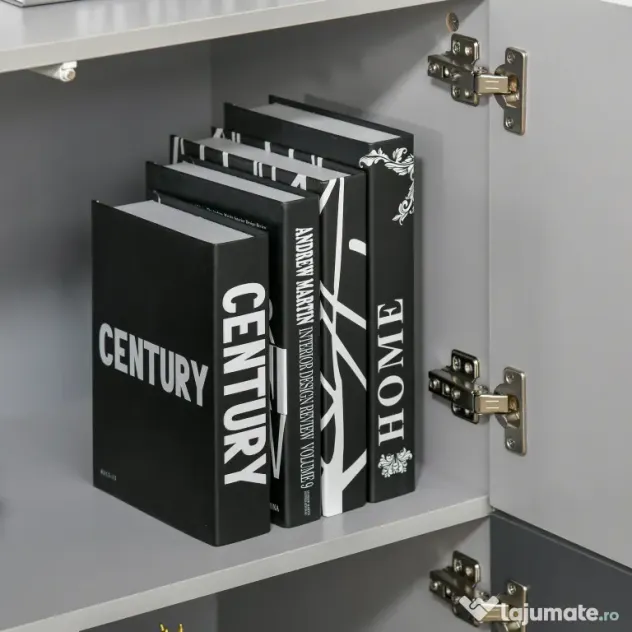 HOMCOM Dulap multifunctional cu sertare si usi, mobilier pentru Camera de zi Dormitor Birou