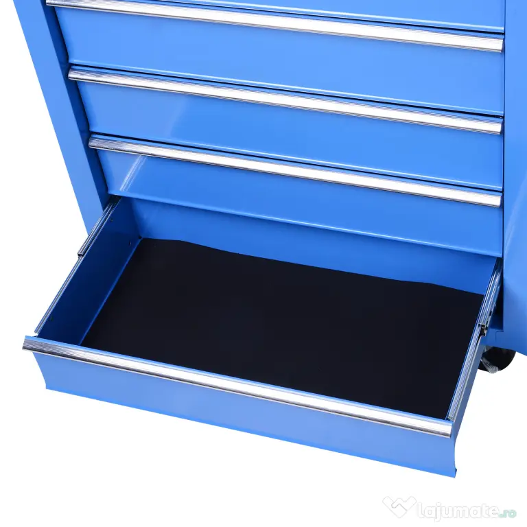 Homcom Carucior Atelier – Organizator 5 Sertare pentru Ustensile