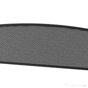 Outsunny Banca de exterior din otel, negru, 127x60x85cm