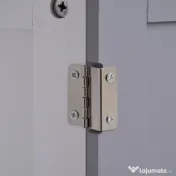 Kleankin Dulap Sub Chiuvetă Baie U-Shape 2 Uși Etajeră Reglabilă MDF Alb Gri 60x30x60cm | Aosom Romania