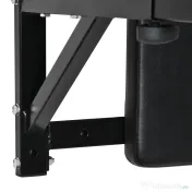HOMCOM Bară de Tracțiuni pentru Montare pe Perete, Echipament Fitness Acasă, 70x48x53-63cm, Negru | Aosom Romania 