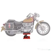 Durhand Suport de Ridicare Motociclete Ridicare Foarfeca din Otel cu Platforma Acoperita cu Cauciuc 