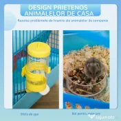 Pawhut Cusca Hamsteri 5 Etaje – Albastra cu Accesorii Incluse 