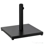 Outsunny Baza pentru Umbrela Patrata Greutate 18kg pentru Stalpi de Φ3/3.5/3.8, 45x45x39cm, Negru