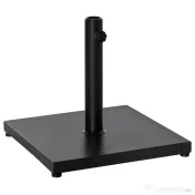 Outsunny Baza pentru Umbrela Patrata Greutate 18kg pentru Stalpi de Φ3/3.5/3.8, 45x45x39cm, Negru
