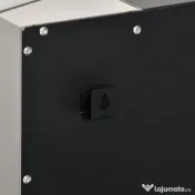 HOMCOM Semineu Bioetanol de Perete cu Rezervor de 0,7 l incalzitor cu Acoperire 20 m², aparat de incalzire din Otel  | Aosom Romania 