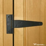 Outsunny Magazie de Gradina din Lemn, Casuta pentru Scule, sopron Impermeabil cu 3 Rafturi Detasabile,Galben | AOSOM RO 
