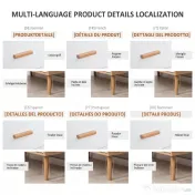 HOMCOM Comodă cu 3 sertare ridicată pentru living și dormitor, din lemn, 80x39x80 cm, alb și culoare lemn 
