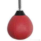 HOMCOM Pară de Viteză pentru Box și MMA cu Înălțime Reglabilă și Tijă, 79x72x20 cm, Roșu | Aosom Romania 