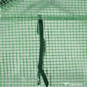 Outsunny Seră de Grădină cu Rafturi, Protecție din PE și Ușă Rulantă, 143x138x190 cm, Verde | Aosom Romania