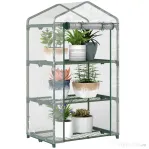 Outsunny Mini Sera de Gradina cu Invelis din Plastic
