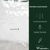 Outsunny Mini-Seră Portabilă cu Înveliș Plastic și Cadru Metalic, 3 Rafturi, Ușă cu Fermoar, 69x49x125 cm, Transparent | Aosom Romania
