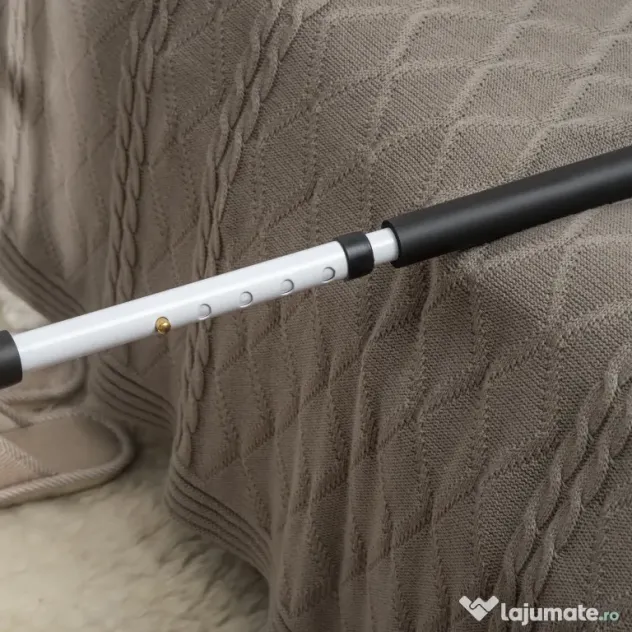 Homcom Bara Siguranta pentru Pat – Reglabila, cu Buzunar de Depozitare