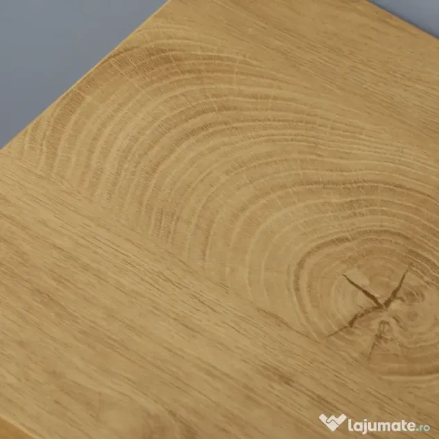 HOMCOM Dulap Vintage cu Uși Chevron Duble și Picioare din Lemn de Pin, Efect de Lemn Natural, Design Retro | Aosom Romania
