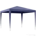 Outsunny Pavilion de Grădină 3x3 m Pliabil și Portabil cu Acoperire Anti-UV, Albastru