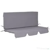 Perne pentru exterior Outsunny, spuma si poliester, 2 bucati 130x45x5 cm, gri inchis | Aosom Romania 