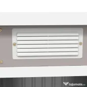 Outsunny Magazie Grădină pentru Unelte cu Acoperiș Înclinat, Metalică, Ușă Dublă și Fante de Ventilație, 213x130x172 cm | Aosom România