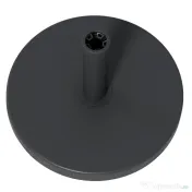 Outsunny Bază pentru Umbrelă de Grădină din HDPE și Ciment cu Manivelă Integrată, Ø46,5x31 cm, Negru | Aosom Romania