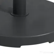 Outsunny Bază pentru Umbrelă de Grădină din HDPE și Ciment cu Manivelă Integrată, Ø46,5x31 cm, Negru | Aosom Romania