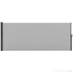 Outsunny Paravan Lateral UV30 400×160 cm Gri