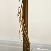 HOMCOM Set 2 Plante Decorative Sferice 60cm, Frunze Lemn de Santal, Verzi, pentru Decor Interior/Exterior | Aosom Romania 