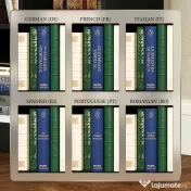 HOMCOM Bibliotecă Modernă din Lemn cu Sertar Central și Kit Anti-răsturnare, 60x26x158 cm, Negru