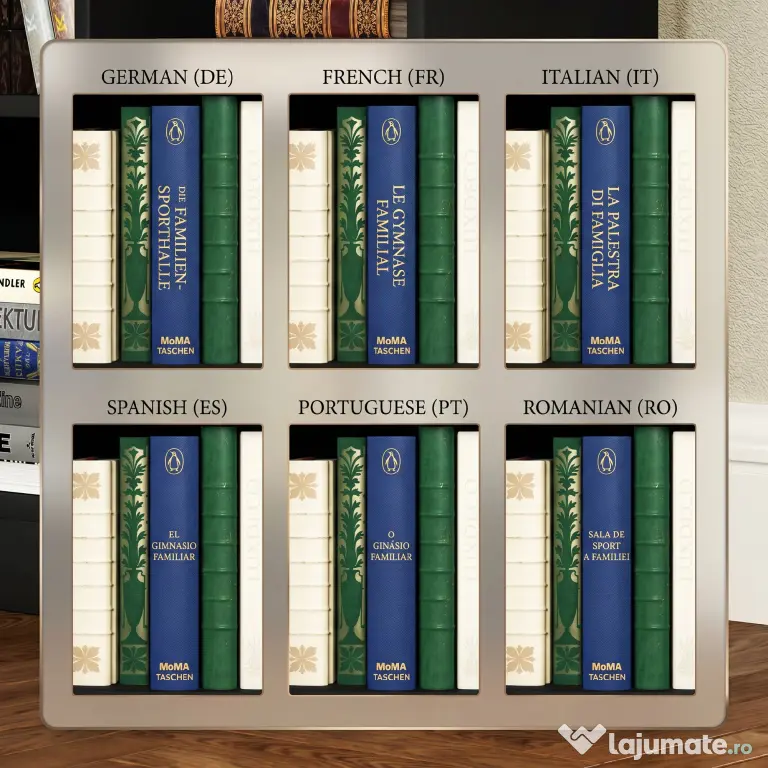 HOMCOM Bibliotecă Modernă din Lemn cu Sertar Central și Kit Antirăsturnare, 60x26x158 cm, Negru | Aosom Romania