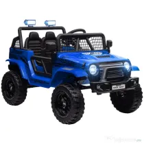 AIYAPLAY Mașină Offroad pentru Copii 3-6 Ani 12V cu Telecomandă Albastru | Aosom Romania