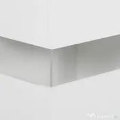 HOMCOM Bufet cu Lumini LED Reglabile prin Telecomandă, Mobilier de Sufragerie cu 4 Sertare și 2 Dulapuri, 120x34x70 cm, Alb | Aosom Romania 