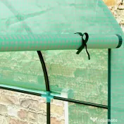 Outsunny Seră tip Tunel Walk-In 300 x 200 cm - Verde | Aosom Romania 