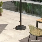 Outsunny Bază Rotundă pentru Umbrelă, Potrivit pentru Stâlpi de 32, 38, 48 mm, Φ46x34 cm, Bronz | Aosom Romania 