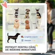PawHut Cărucior pentru Animale de Companie 3 în 1 cu 4 Roți și Geantă de Transport Detașabilă, 76x50x102 cm, Negru | Aosom Romania 