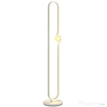 Lampă LED HOMCOM reglabilă cu comutator | Aosom Romania