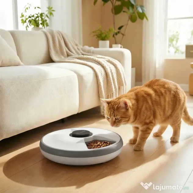 PawHut distribuitor automat cu timer | Aosom Romania
