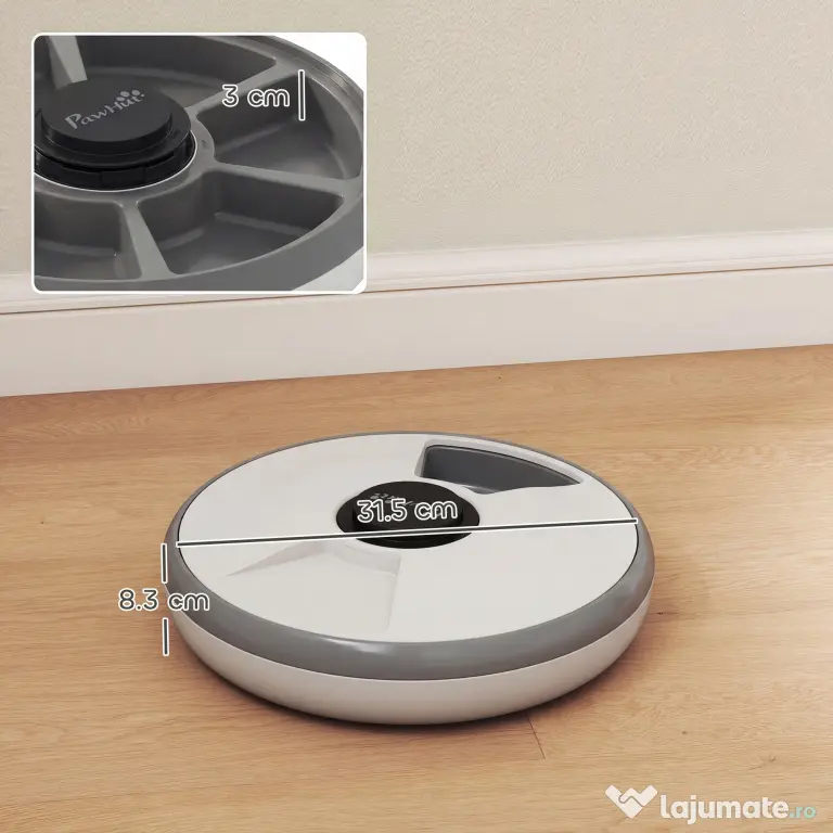 PawHut distribuitor automat cu timer | Aosom Romania