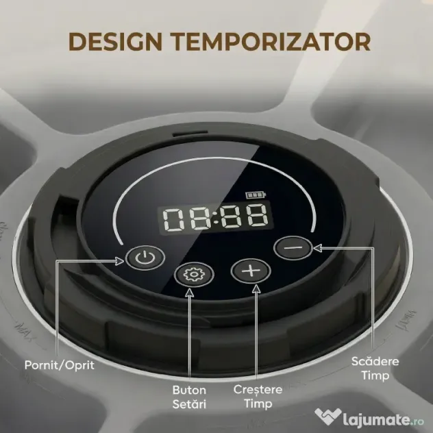PawHut distribuitor automat cu timer | Aosom Romania