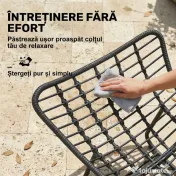 Outsunny Fotoliu ou ratan | Aosom Romania