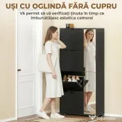 HOMCOM dulap pantofi înalt | Aosom Romania 