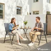 Outsunny scaune pliabile confortabile | Aosom Romania 