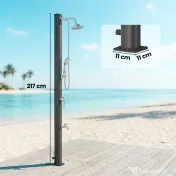 Outsunny Coloană de Duș Ecologică pentru Exterior 