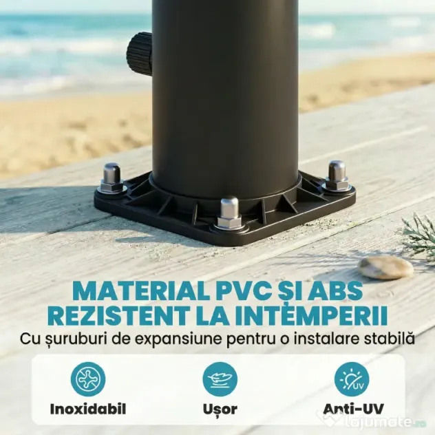 Outsunny Coloană de Duș Ecologică pentru Exterior