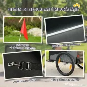 PawHut Cărucior transport animale | Aosom Romania 