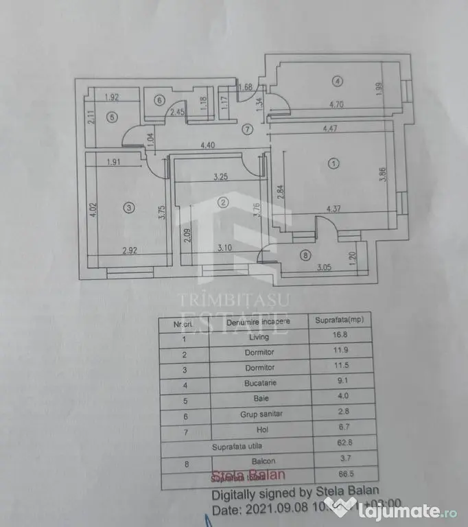 MIlitari Residence - Ilie Petre 3 Camere Bloc 2024 4/5 - Bucuresti (Bucuresti-Ilfov)