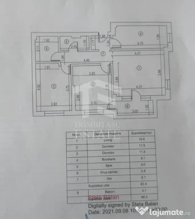 MIlitari Residence - Ilie Petre 3 Camere Bloc 2024 4/5 - Bucuresti (Bucuresti-Ilfov)