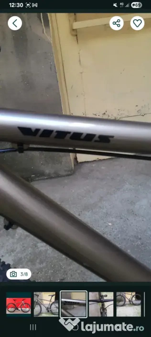 Vând bicicletă Vitus